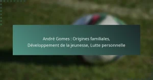 André Gomes : Origines familiales, Développement de la jeunesse, Lutte personnelle